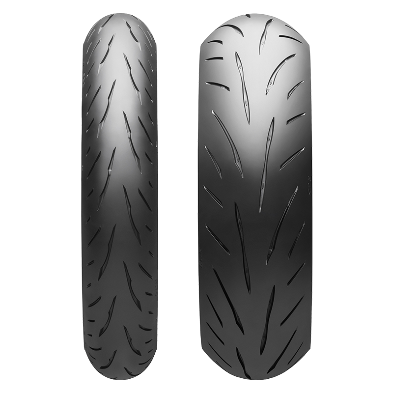 Juego 120 70 17 + 160 60 17 BRIDGESTONE S23 - Imagen 6