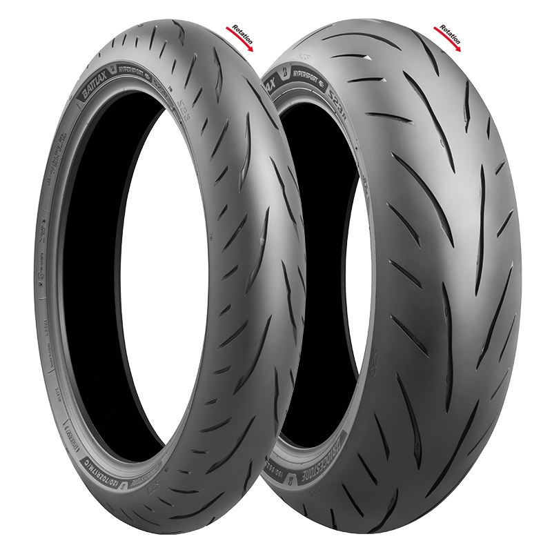 Juego 120 70 17 + 160 60 17 BRIDGESTONE S23